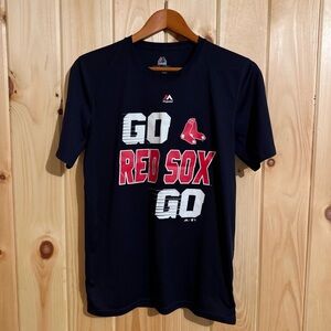 Majestic Boston Red Sox “Go Red Sox Go” T-Shirt – XL Cool Base